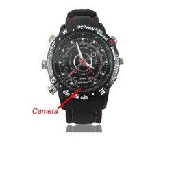 Spy hodinky 8GB DW-001, černé