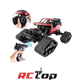 S-Idee Strong Climbing Car 4WD METAL, ALU karoserie, kola i pásy, RTR, červená 1:16