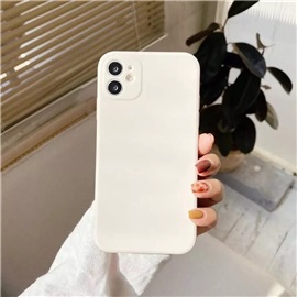 Silikonové pouzdro pro Apple iPhone 11 pro, bílá