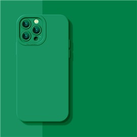 Silikonové pouzdro pro Apple iPhone 12 Pro, zelená