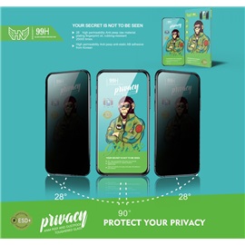 Anti-Spy ochranné prémiové tvrzené sklo 99h pro iPhone 12 Pro