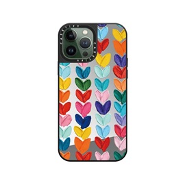 Kryt se zrcadlovým povrchem pro iPhone 11, barevná srdce