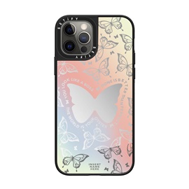 Kryt se zrcadlovým povrchem pro iPhone 11 Pro Max, motýl