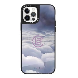 Kryt se zrcadlovým povrchem pro iPhone 12 / 12 Pro, nebe