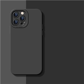 Silikonové pouzdro pro Apple iPhone 13 Pro, černá